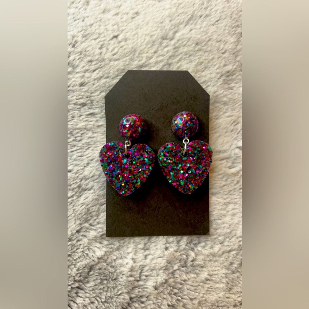 Glitter earrings